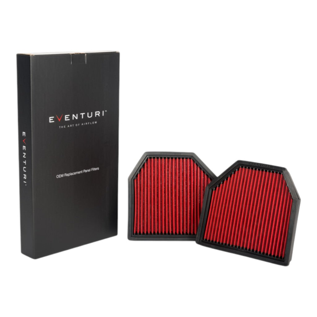 EVENTURI EVE-F8XM-PF Panel Air Filter (Pair) for BMW M3 (F880) / M4 (F82) Photo-1 