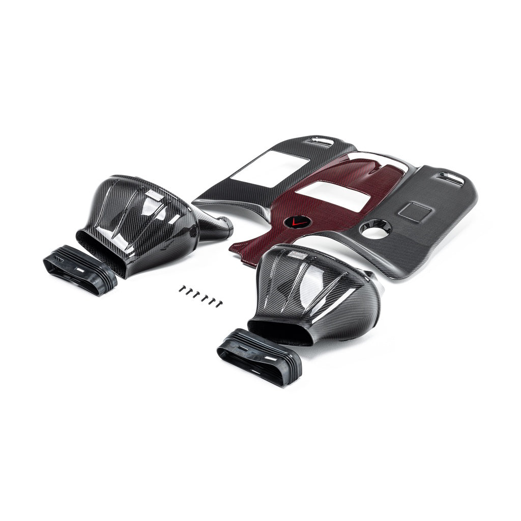 EVENTURI EVE-G63AMG-CF-INT Air Intake System (Carbon) for MERCEDES-BENZ G63 AMG (W464 / W463) 4.0L V8 Twin Turbo M177 Engine Photo-4 