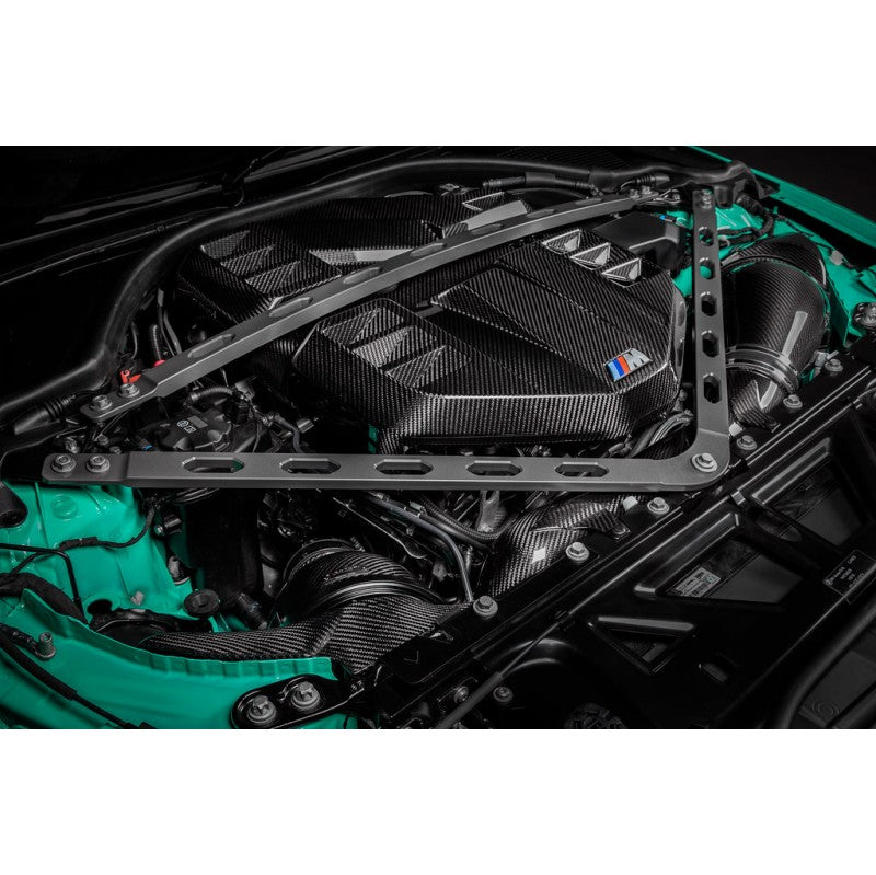 EVENTURI EVE-G8XM-CFM-ENG Engine Cover (Carbon / Matte Finish) for BMW M2 (G87) / M3 (G80) / M4 (G82) Photo-4 