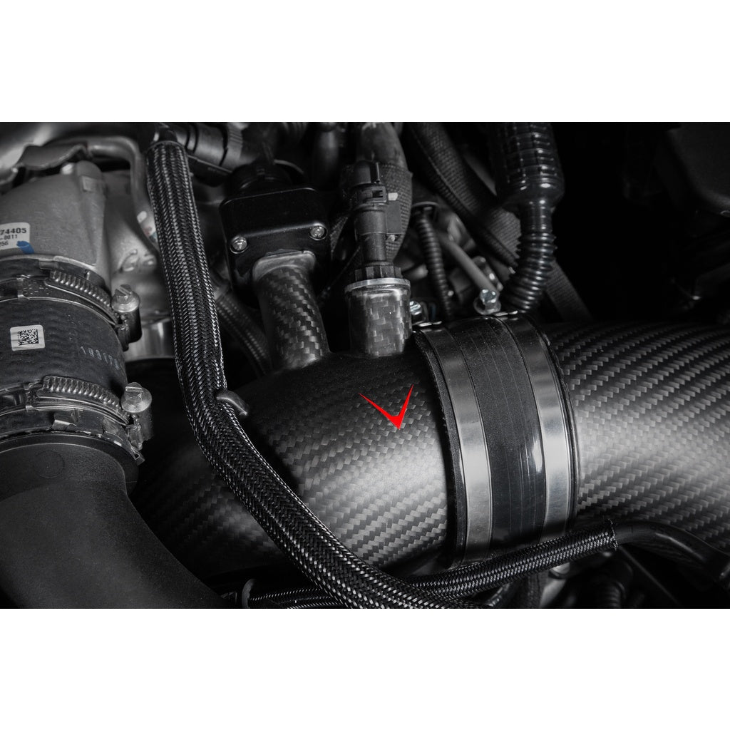 EVENTURI EVE-G9X-CFM-CHG Turbo Inlets (Carbon / Matte Finish) for BMW M5 (G90 / G99) Photo-8 