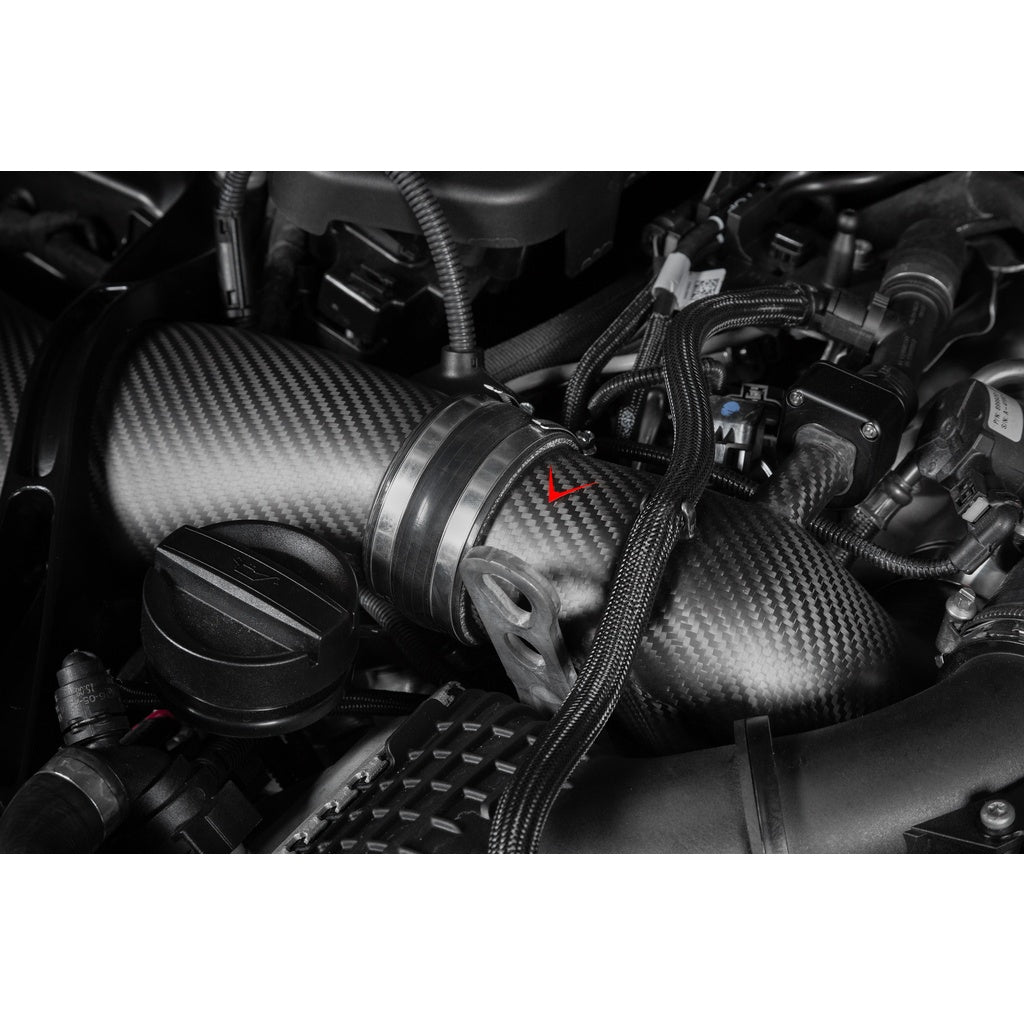 EVENTURI EVE-G9X-CFM-CHG Turbo Inlets (Carbon / Matte Finish) for BMW M5 (G90 / G99) Photo-9 