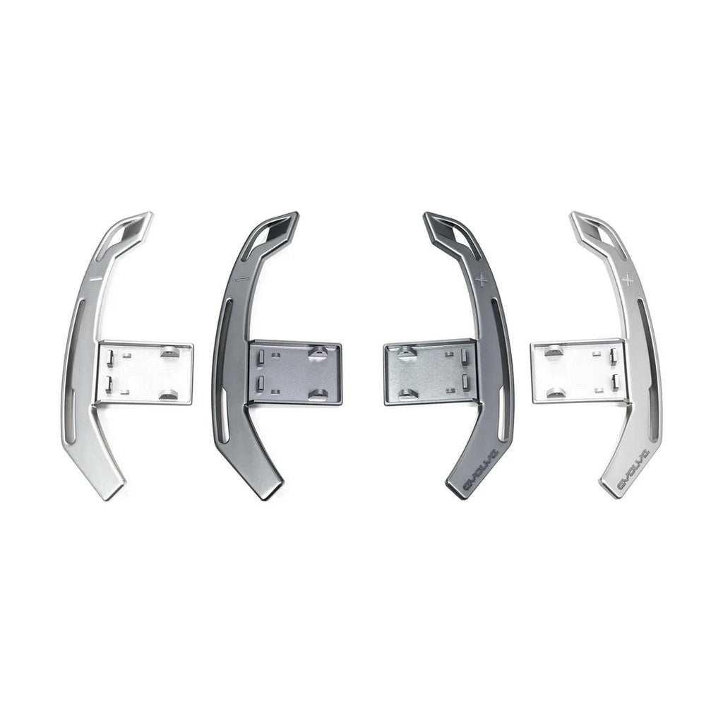 EVOLVE EVO-PS-G-TI Gear Shift Paddle Set, Aluminium, Titanium for BMW M2 (G87) / M3 (G80 / G81) / M4 (G82 / G83) Photo-1 