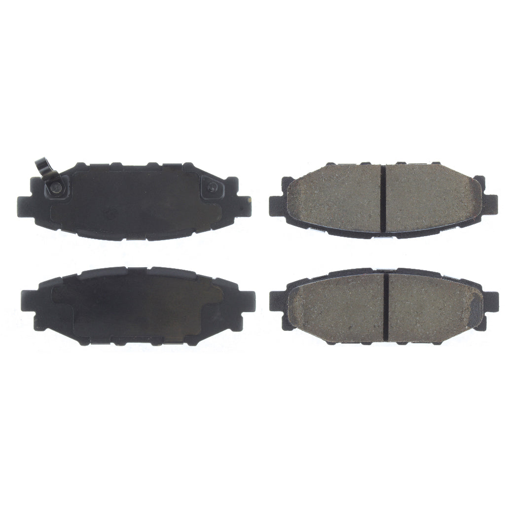 STOPTECH 305.11140 Rear Street Select Brake Pads with Hardware SCION/SUBARU BRZ/Crosstrek/Forester/FR-S 2005-2019 Photo-1 