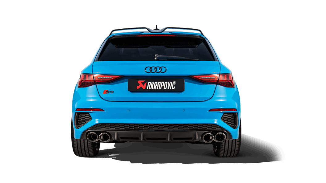 AKRAPOVIC S-AU/TI/17H Evolution Line (Titanium) for AUDI S3 Sportback (8Y) 2020-2024 Photo-3 