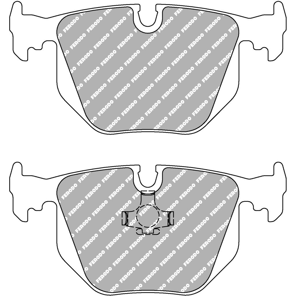 FERODO FDS857 Front Brake Pads DS Performance for BMW M3 (E36) Photo-0 