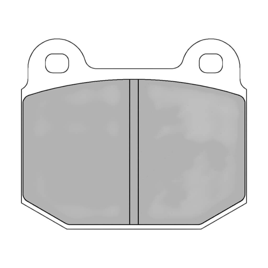 FERODO FRP3056R Brake Pads DS3000 for LOTUS Exige 2006-2012 Photo-0 