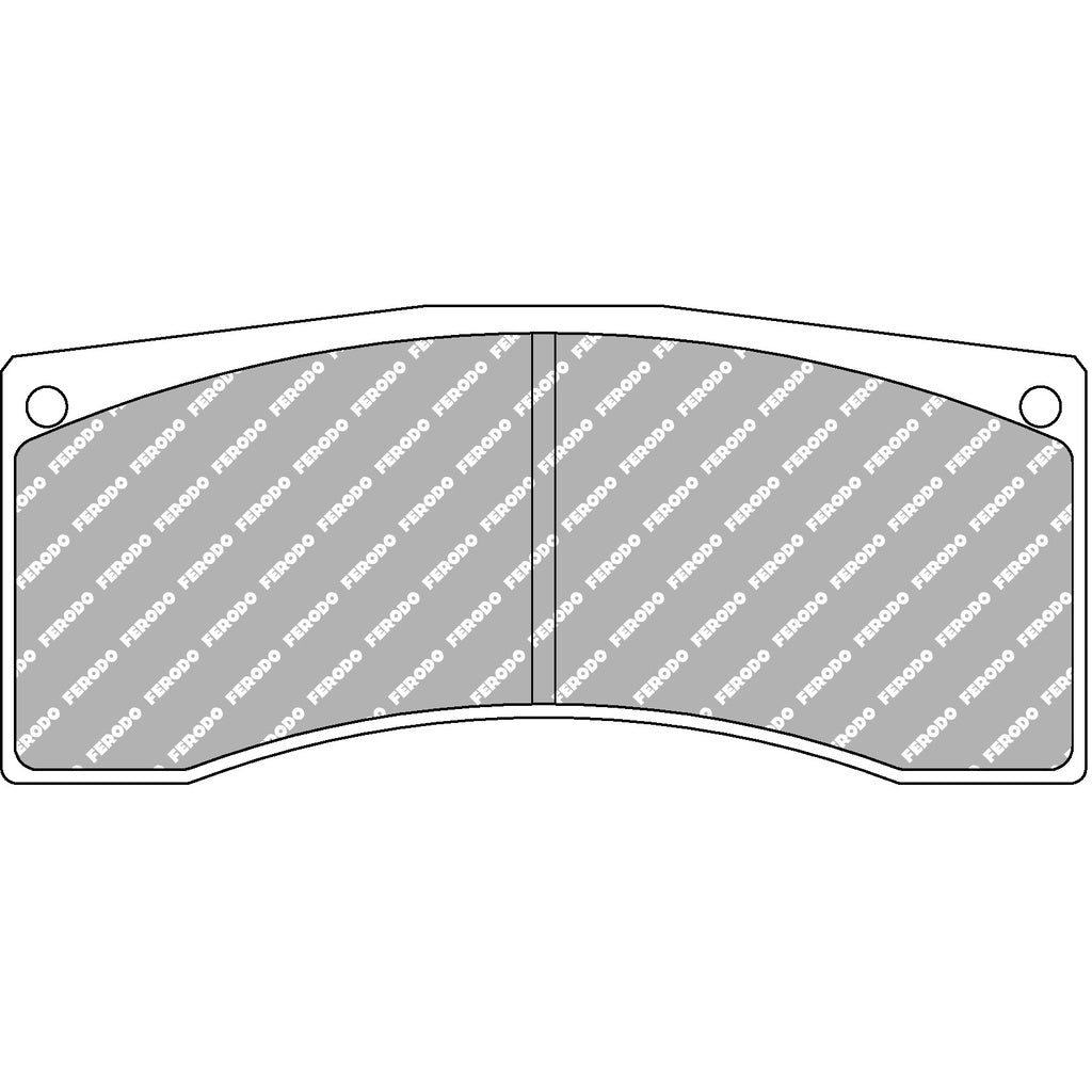 FERODO FRP3087R Front Brake Pads DS3000 for MITSUBISHI EVO IX / X Gr.N Gravel Photo-0 