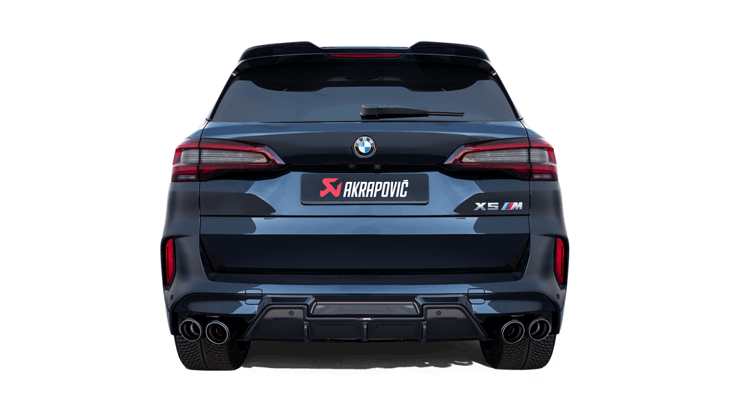 AKRAPOVIC S-BM/T/28H Slip-On Line (Titanium) ECE Approval BMW X5 M / X5 M Competition (F95) - OPF/GPF 2021-2022 Photo-2 