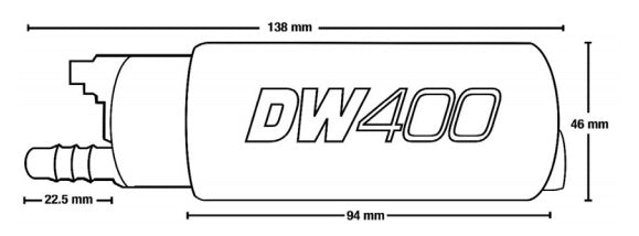 DEATSCHWERKS 9-401-1001 Fuel pump DW400 Photo-1 