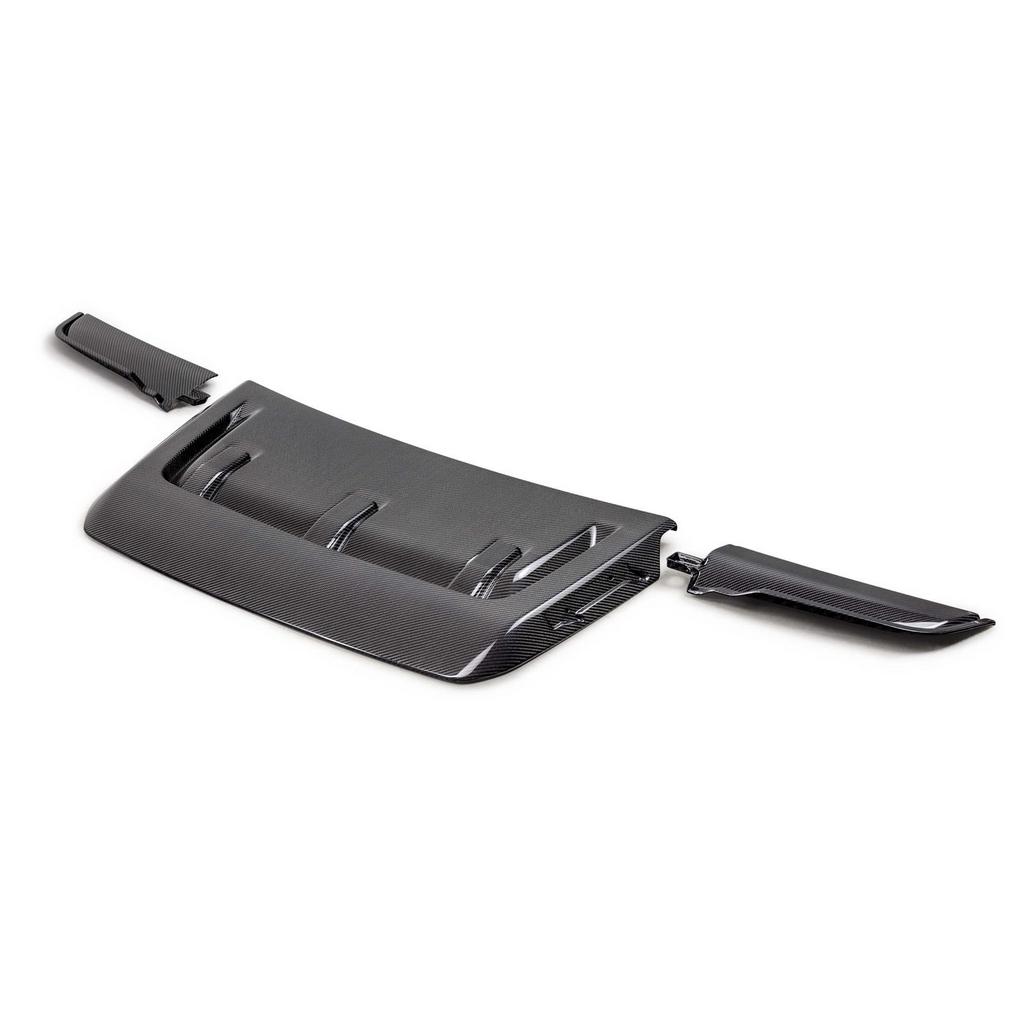 FORD RACING M-16628-FG Carbon Fiber Hood Vent & Trim, Gloss for FORD F-150 Raptor 2021- Photo-0 