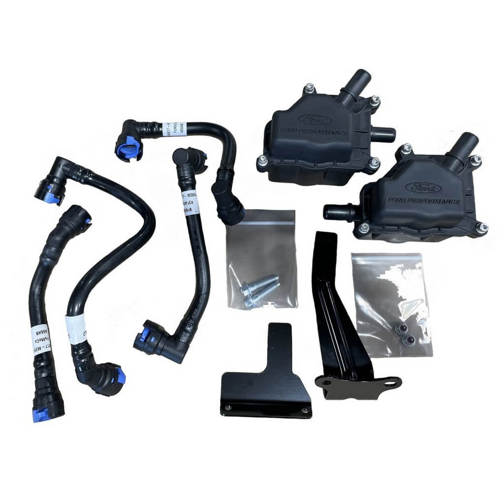 FORD RACING M-6766-35TA Air / Oil Separator Kit for FORD F-150 Raptor / F-150 EcoBoost 3.5L 2021- Photo-0 
