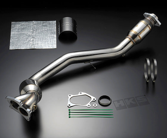 HKS 33005-AF014 Catalyzer F/Pipe SUBARU Impreza GRB GVB VAB TWIN SCROLL Photo-0 