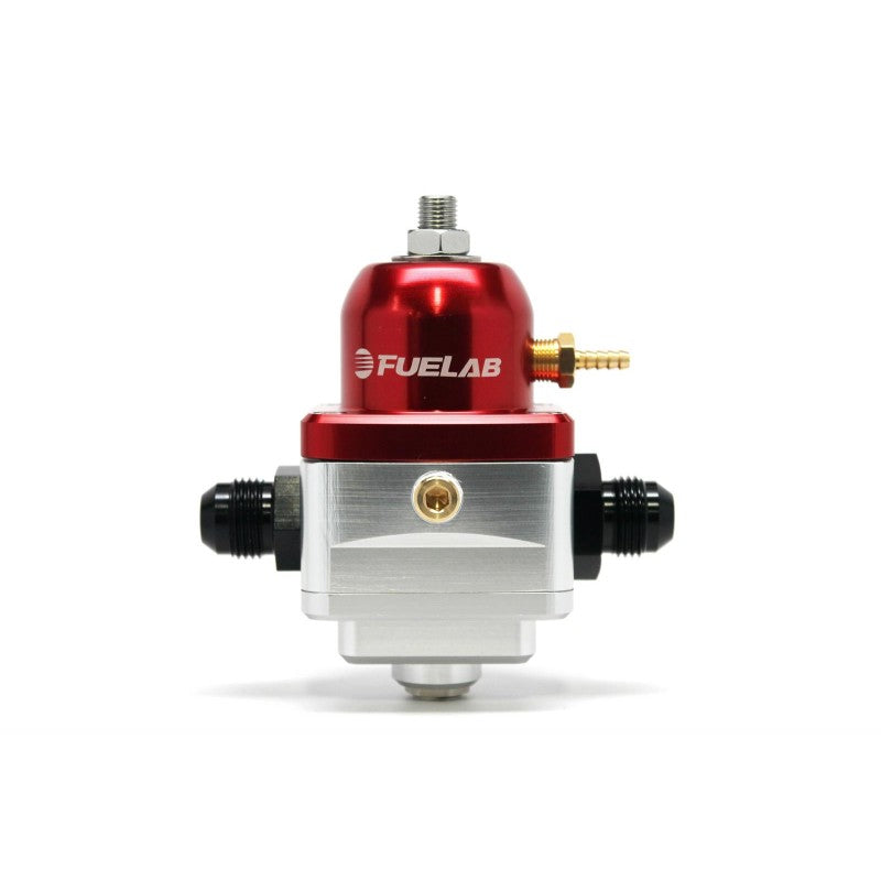 FUELAB 52902-2 Electronic Fuel Pressure Regulator EFI (25-90 psi, 8AN-In, 8AN-Out) Red Photo-0 