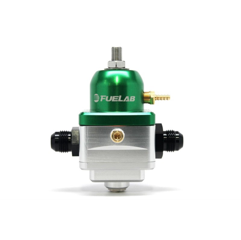 FUELAB 52901-6 Electronic Fuel Pressure Regulator EFI (25-90 psi, 6AN-In, 6AN-Out) Green Photo-0 