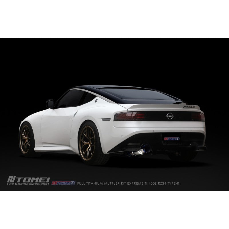 TOMEI TB6090-NS21C Full Titanium Muffler Kit EXPREME TI TYPE-R for NISSAN 400Z (RZ34) 2022+ Photo-4 
