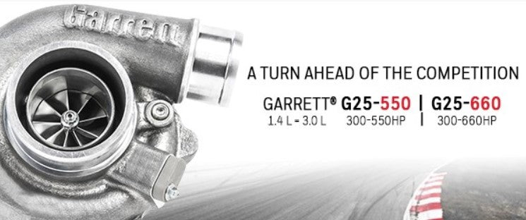 GARRETT 877895-5001S Turbocharger G25-550 Standard A/R 0.49 T25/V-band Wastegated Photo-1 