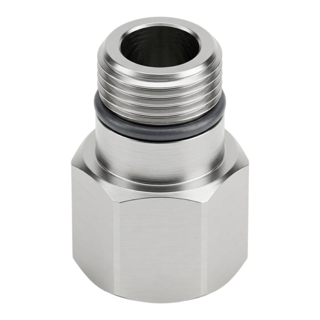 GARRETT 767567-0002 Oil Inlet Fitting -4AN for GTX28 / GTX30 / GTX35 / G25 / G30 / G35 Photo-0 