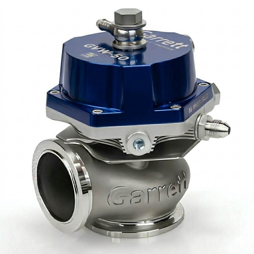 GARRETT 908829-0002 External Wastegate Kit GVW-50, 50mm, Blue Photo-0 
