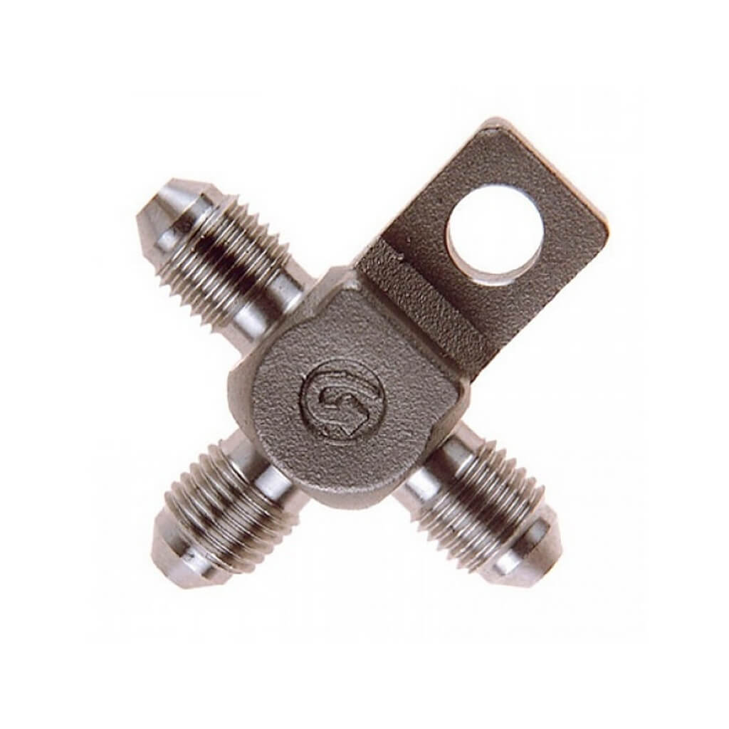 GOODRIDGE 5130-03C Tee Piece With Integral Mounting Lug 3/8x24, Stainless Steel Photo-0 