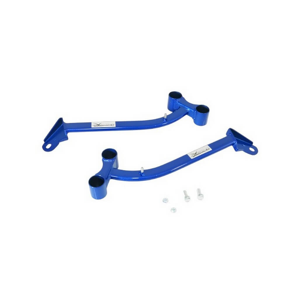 HARDRACE Q0942 Rear Lower Front Chassis Brace, 2pcs for TOYOTA GR Yaris 2020- Photo-0 