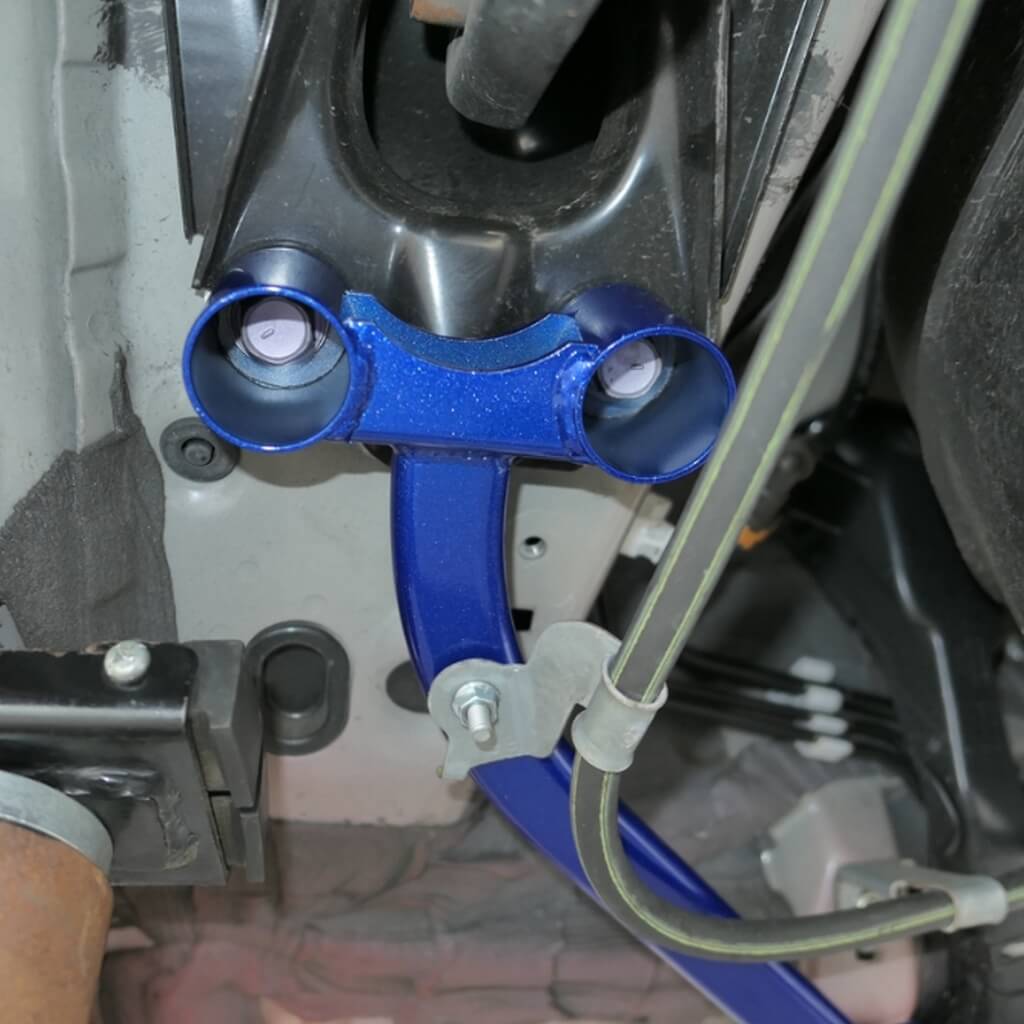 HARDRACE Q0942 Rear Lower Front Chassis Brace, 2pcs for TOYOTA GR Yaris 2020- Photo-2 