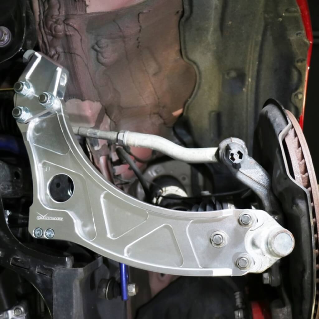 HARDRACE Q1098 Front Lower Control Arm (Pillow Ball) 2pcs for TOYOTA GR Yaris 2020- Photo-2 