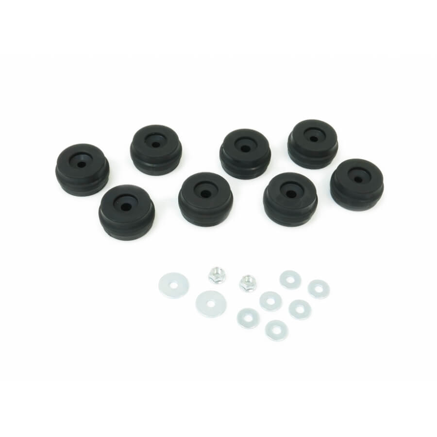 HARDRACE Q1454 Reinforced Body Mount Bushing Kit 8pcs for SUZUKI Jimny 2018+ Photo-0 