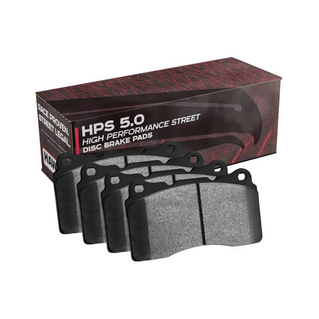 HAWK HB135B.760 Front Brake Pads HPS 5.0 for BMW M3 (E36 / E46) / M5 (E34) / Z3 M 3.2 (E36/7 / E36/8) Photo-0 