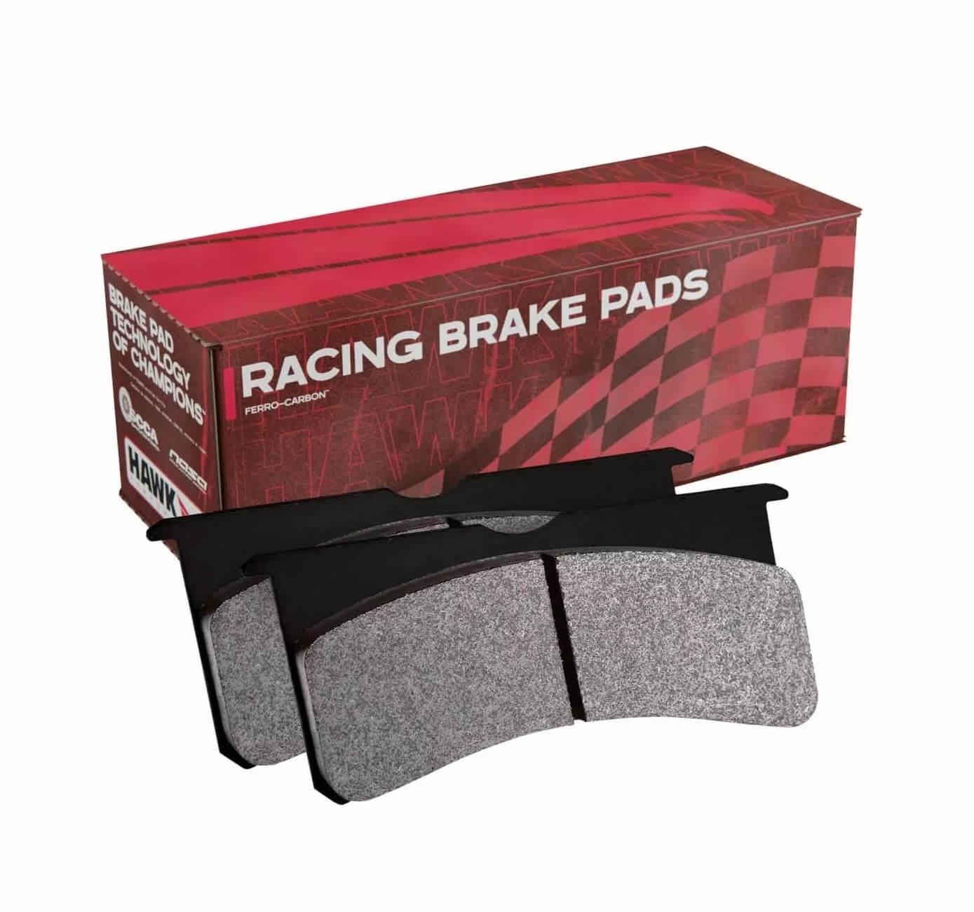 HAWK HB484D.670 Front Brake Pads ER-1 Endurance Racing for FORD Mustang GT 4.6L 2009-2010 Photo-0 