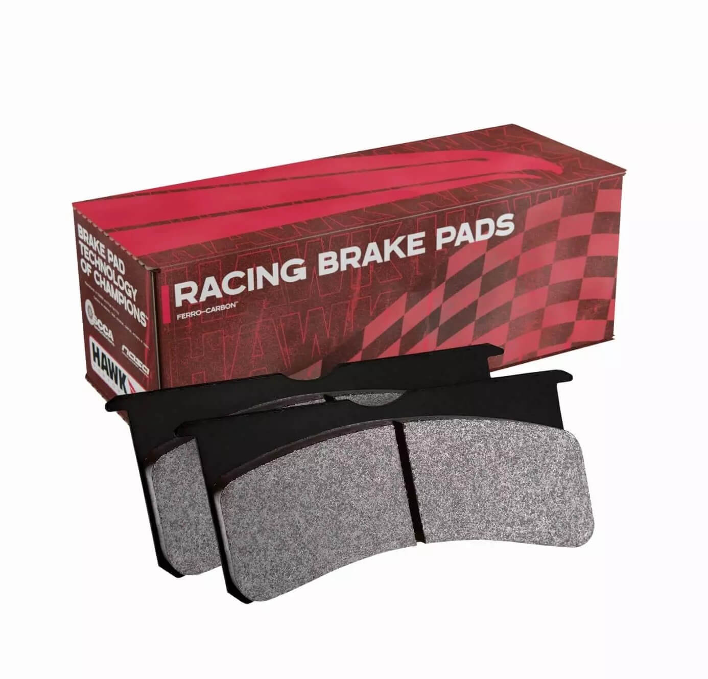 HAWK HB616D.607 Front Brake Pads ER-1 Endurance Racing for MERCEDES-BENZ SLK55 AMG 2005-2010/ LEXUS IS F 2008-2014 Photo-0 