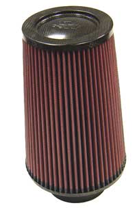 K&N RP-5118 UNIVERSAL Air Filter - CARBON Fiber Top3-3/8"FLG, 6"B, 4-1/2"T, 9"H Photo-0 