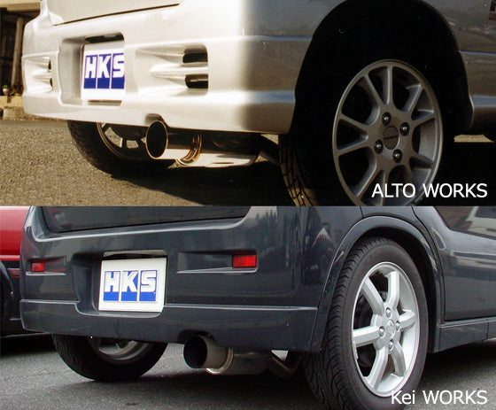 HKS 31006-AS008 Exhaust System HI-POWER 409 for SUZUKI Alto Works (HA22S) Photo-1 