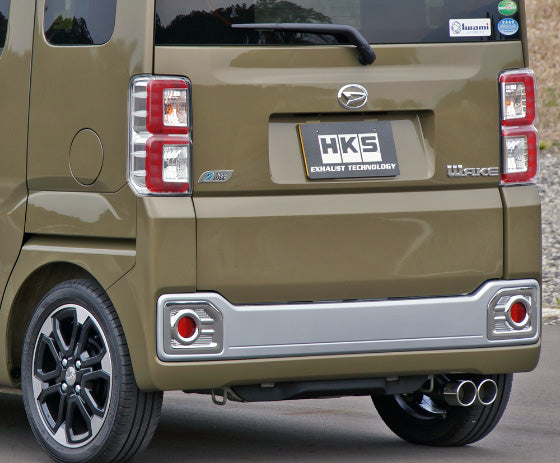 HKS 31013-AD012 Legal Muffler for DAIHATSU Wake (LA700S) Photo-1 