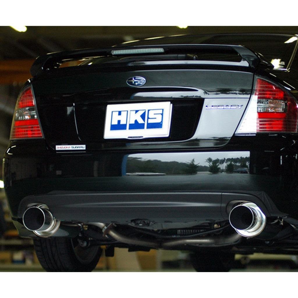 HKS 31019-AF020 SS Hiper Muffler Legacy B4 BLE EZ30 (rear only) Photo-1 