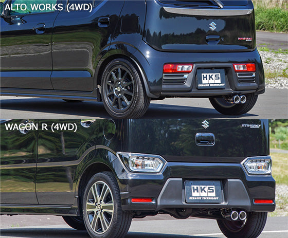 HKS 31021-AS002 Exhaust System LEGAMAX SPORTS for SUZUKI Alto Turbo RS (HA36S) Photo-1 
