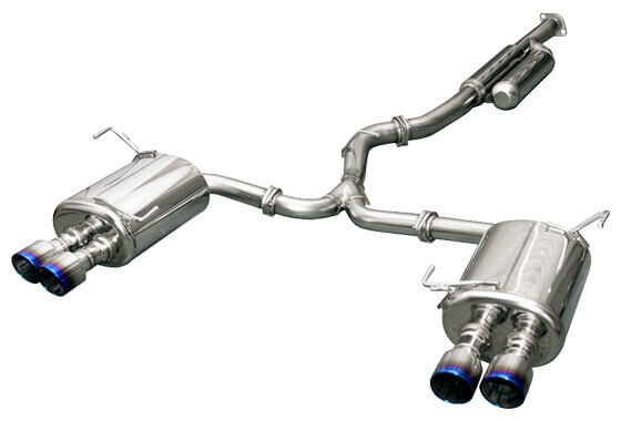 HKS 31029-AF013 Super Turbo Muffler Subaru WRX STI VAB Twin Tail Photo-0 