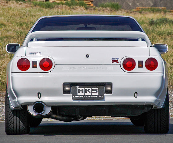 HKS 31029-AN007 Super Turbo Muffler Ti for NISSAN Skyline GT-R (R32) Photo-1 