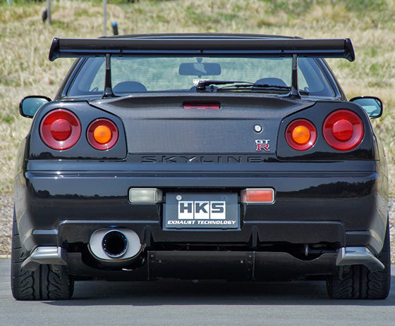 HKS 31029-AN009 Super Turbo Muffler Ti for NISSAN Skyline GT-R (R34) Photo-1 