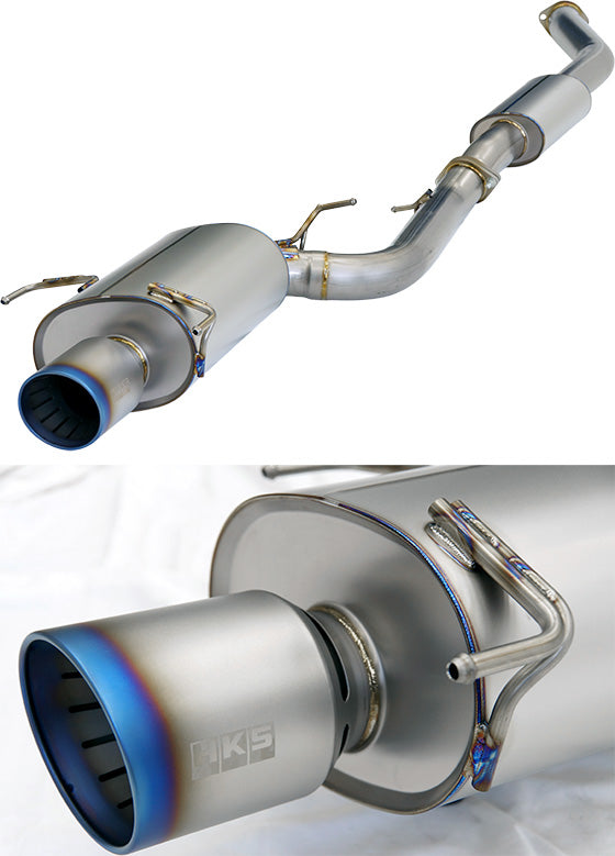 HKS 31029-AN009 Super Turbo Muffler Ti for NISSAN Skyline GT-R (R34) Photo-0 