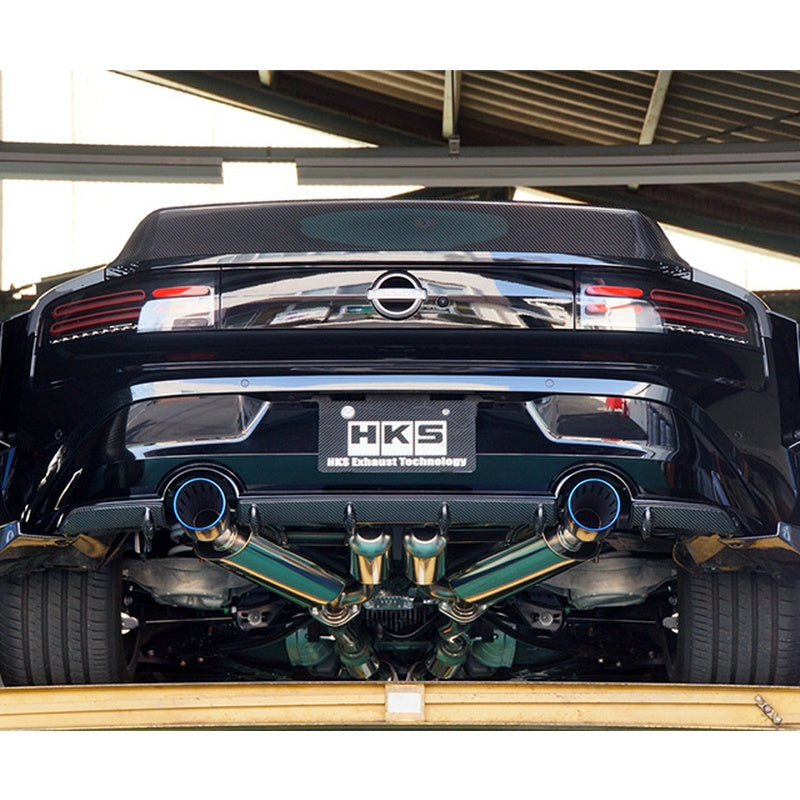 HKS 31029-AN011 Exhaust System Super Turbo Muffler for NISSAN Z (RZ34) Photo-1 