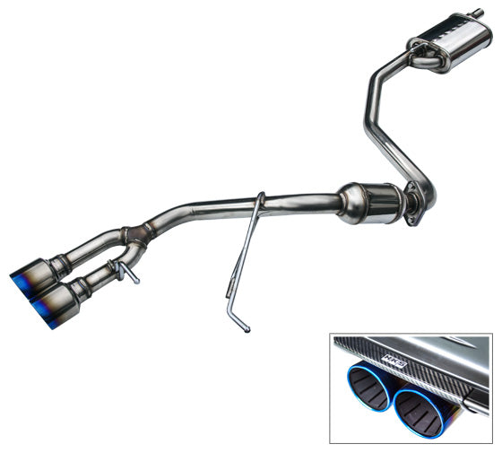 HKS 31029-AS001 Super Turbo Muffler for SUZUKI Alto Turbo RS (HA36S) Photo-0 