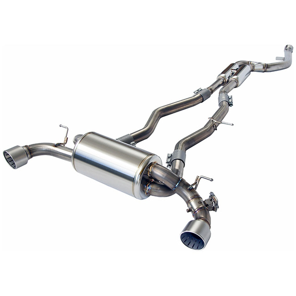 HKS 31029-AT015 Exhaust System SUPER TURBO MUFFLER MATTE EDITION (with Center Silencer) for TOYOTA GR Supra SZ-R B48 Engine (DB26 / DB22) Photo-0 