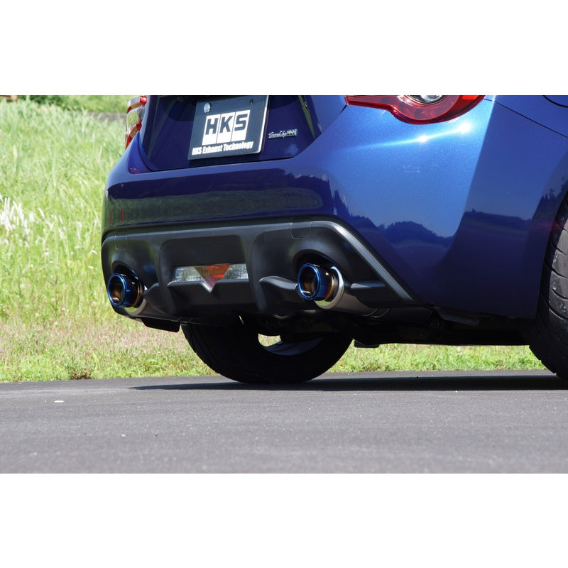 HKS 32016-AT123V Exhaust System Hi-Power SPEC-L2 THE BLUEST EDITION for SUBARU BRZ (ZC6) / Toyota GT86 (ZN6) Photo-4 