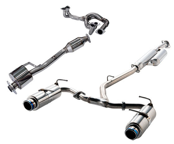 HKS 32025-AT007 Super Exhaust System R-SPEC + Hi-POWER SPEC-L II for TOYOTA GT86, SUBARU BRZ Photo-0 