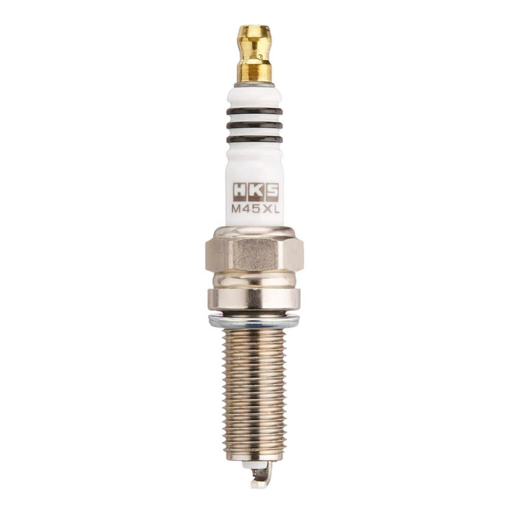HKS 50003-M45XL Spark Plug Super Fire Racing NGK 9 for MITSUBISHI 4B11T / MERCEDES-BENZ 5.5L / E63 4.0L / KIA Stinger 2.0 Photo-0 