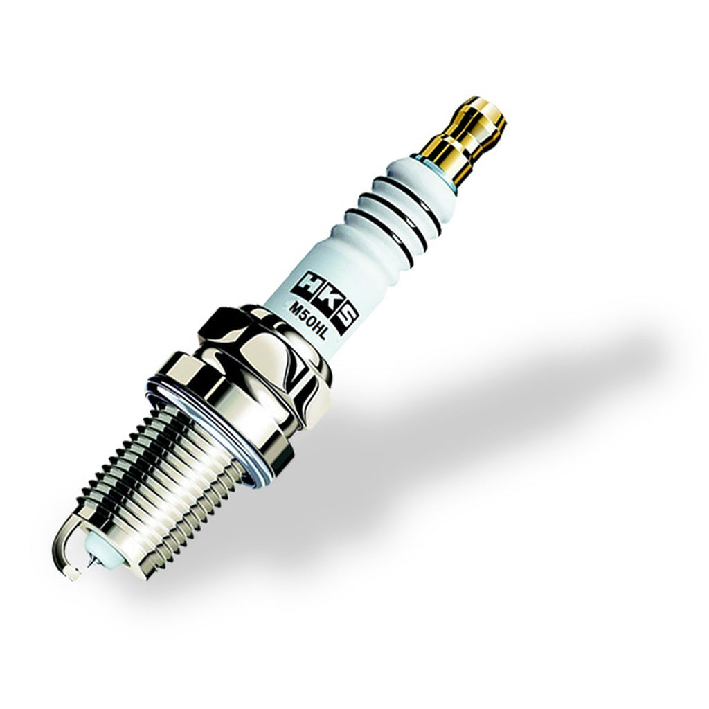 HKS 50003-M50HL Spark Plug 10 for NISSAN GT-R (R35) / SUBARU BRZ (ZD6) / TOYOTA GT86 (ZN6) Photo-1 