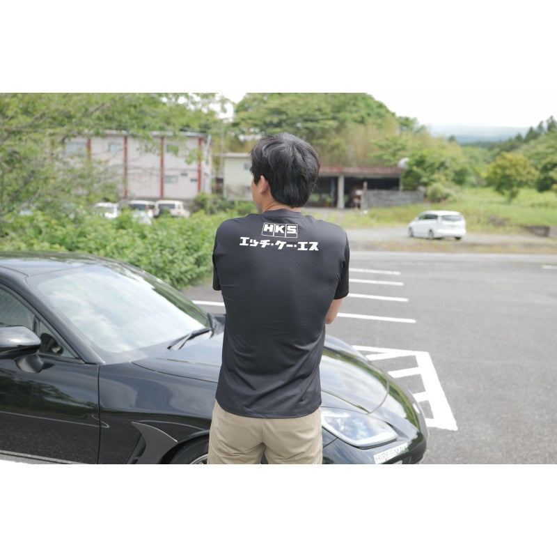 HKS 51007-AK655 T-Shirt KATAKANA Black, Size XL Photo-3 