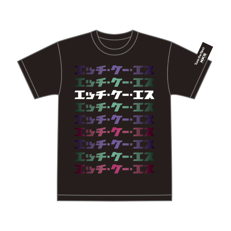 HKS 51007-AK654 T-Shirt KATAKANA Black, Size L Photo-0 