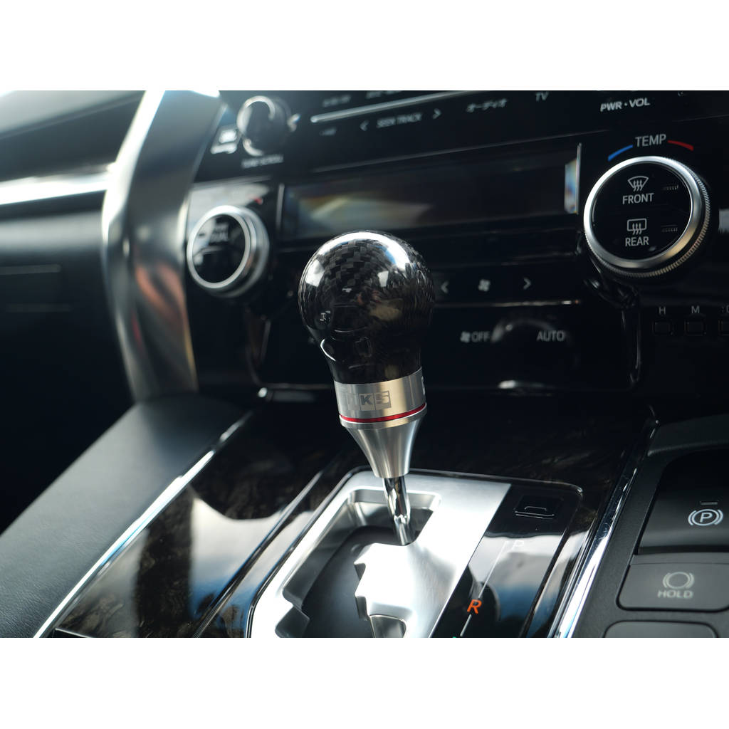HKS 51999-AT007 Gear Knob (Carbon / d-47 mm / M8-P1.25) for TOYOTA Hiace AT (H200) / Alphard AT (H30) Photo-4 