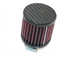 K&N RP-5167 UNIVERSAL Air Filter - CARBON Fiber Top4-1/4"FLG, 5-7/8"B, 4-1/2"T,6-3/4"H Photo-0 